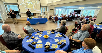 Olive oil tasting at Friendship Village of Dublin