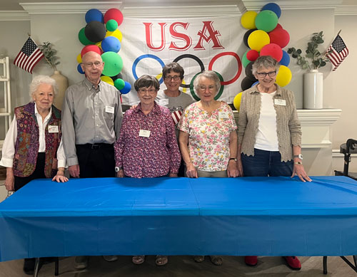 Resident volunteers at Friendship Village of Dublin