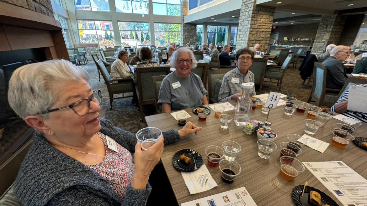 Beer tasting at Friendship Village of Dublin