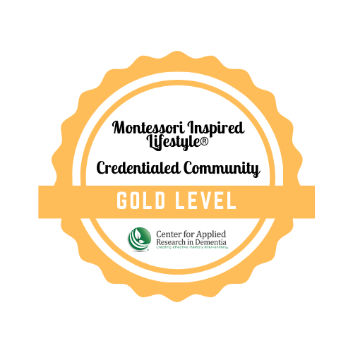 Gold Certification Montessori Inspired Lifestyle Credentialed Community
