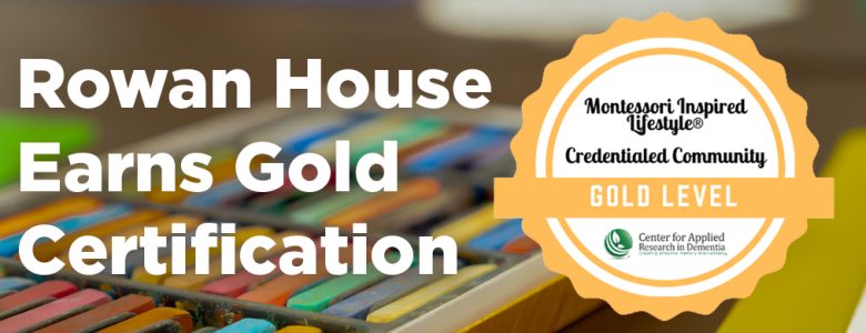 graphic header - rowan house earns gold certification