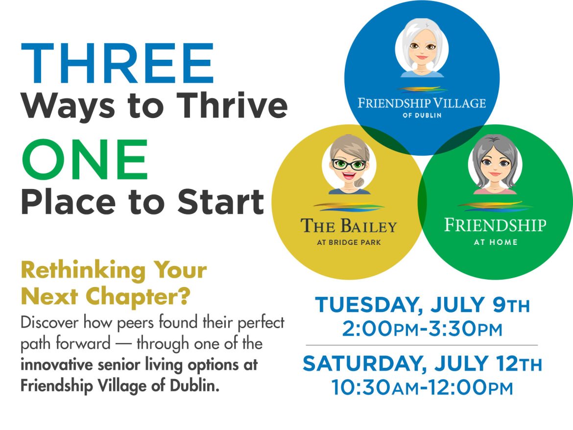 Details on Voices of Experience event at Friendship Village of Dublin.