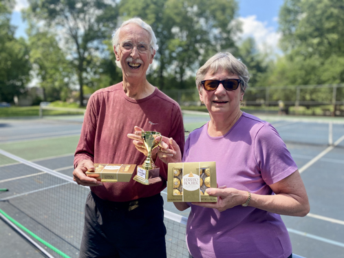 Pickleball champions at Friendship Village of Dublin