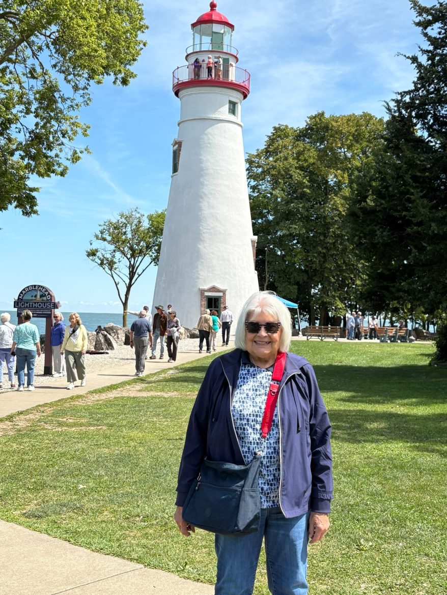 Resident at Geneva on the Lake with a lighthouse in the background
