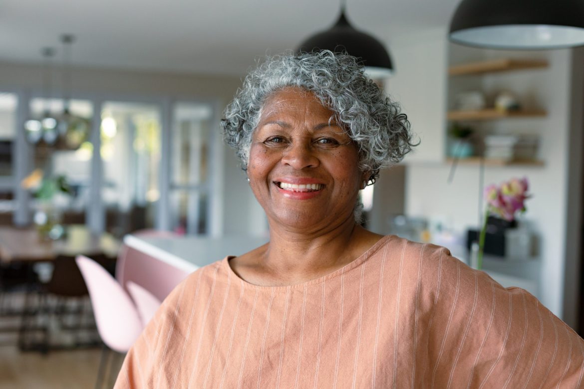 Older woman who is a solo ager
